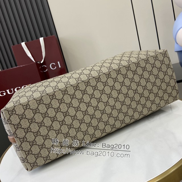 Gucci專櫃古馳最新款Emblem系列大號托特包 jh1989型號：815212